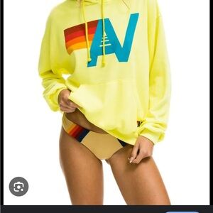 Aviator Nation Yellow Hoodie